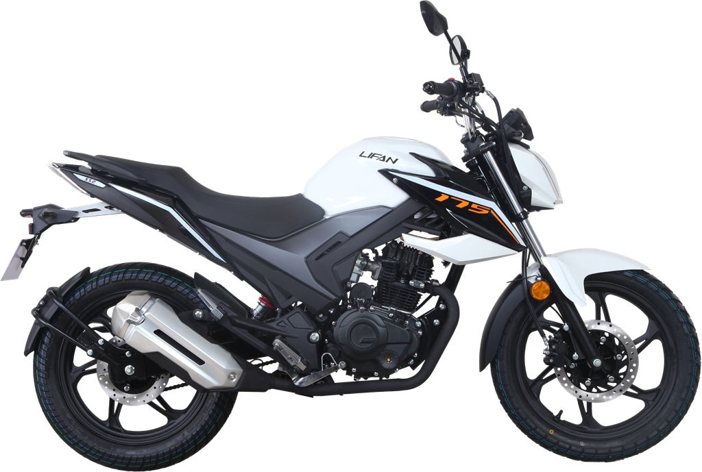 LIFAN Motorcycle LF175-10E Road White