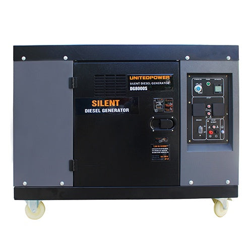 UNITEDPOWER Generator 6400W LFG-DG8000S Diesel Silent