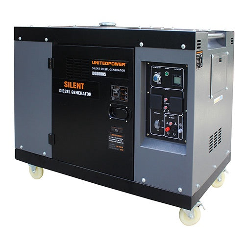 UNITEDPOWER Generator 6400W LFG-DG8000S Diesel Silent