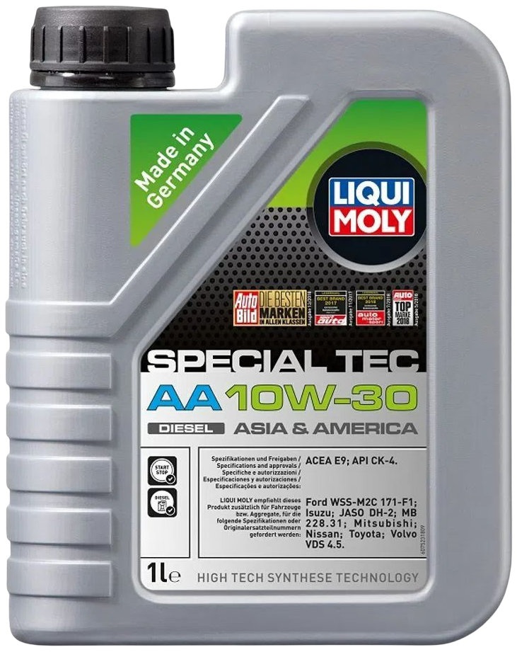 LIQUI MOLY Oil Special Tec Aa 10W-30 Diesel 1L Asia & America 7614