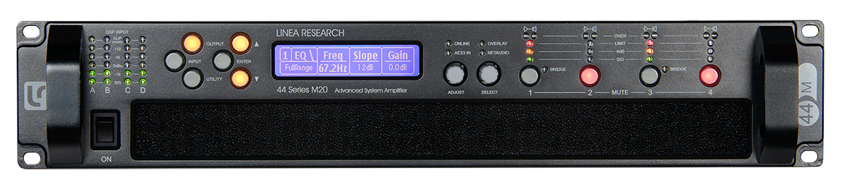 LINEA-RESEARCH Amplifier Linea Research 44M20 4CH 20, 000 Watts 2OHMS