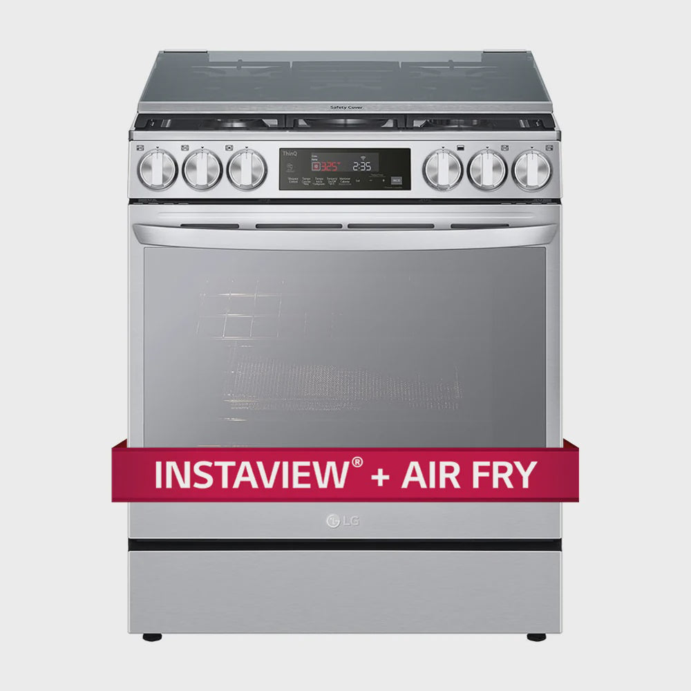 LG Stove 5 Burner 30" LRGL5847S with Air Fryfer