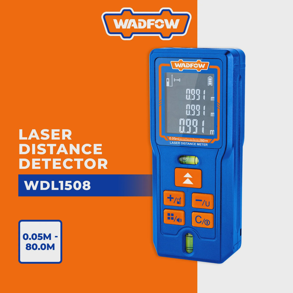 WADFOW Laser Distance Detector WDL1508 80M
