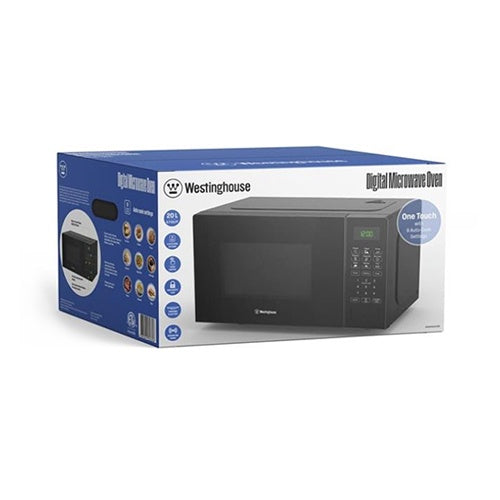 WESTINGHOUSE Microwave WKMWW2002BK Black 0.7CF 20L Digital