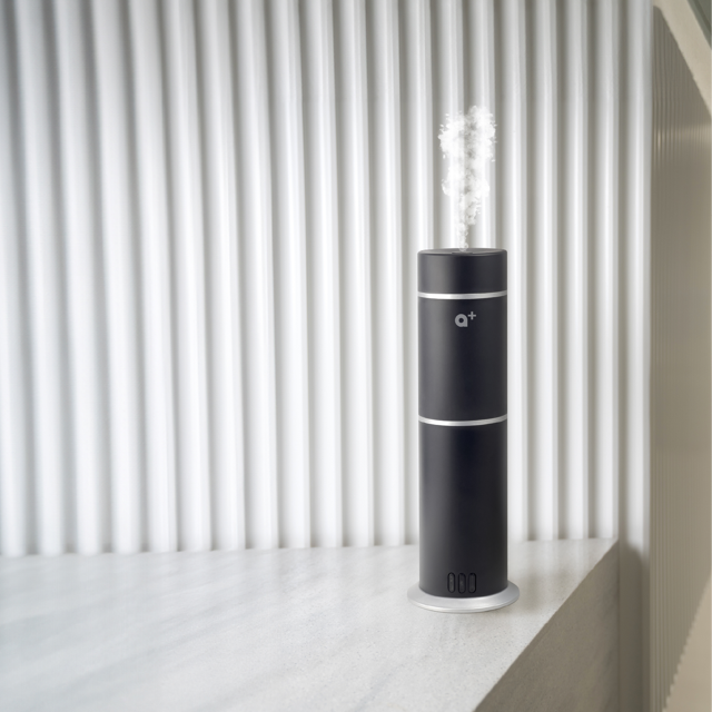 AROMAR Waterless Diffuser Cylinder Black AP-3002