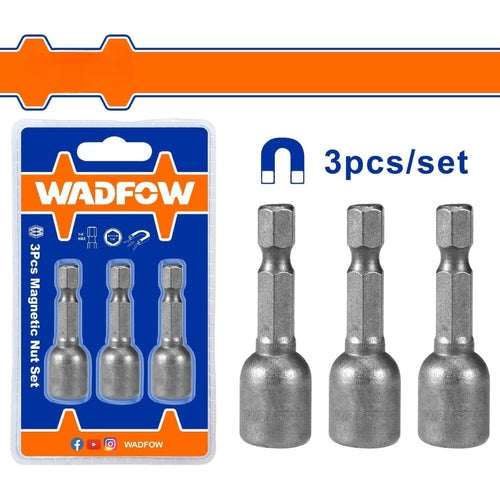 WADFOW Bit Adaptor 3PCS UWWR1K08 48MM 5/16"