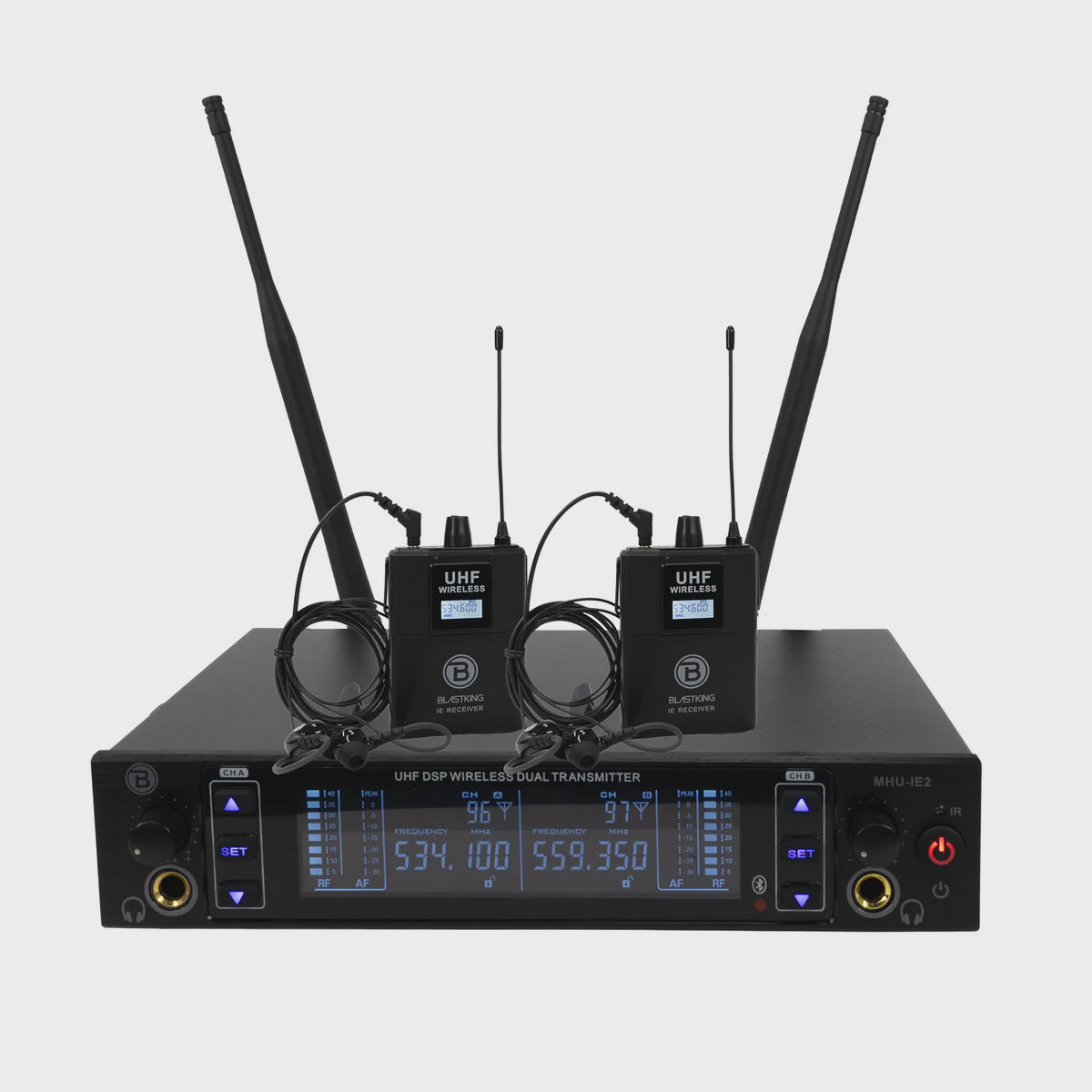 BLASTKING Headphones Monitor Wireless IBKE-MHU-IE2 IN-EAR Stage