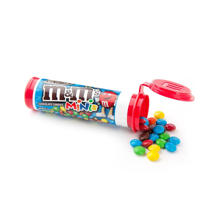 M&M Minis Milk Chocolate Candies Tube 1.08OZ 30.6G
