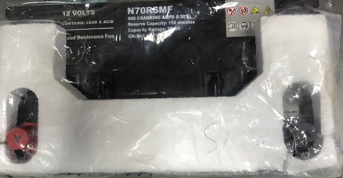 POWERMASTER Battery 14 Pl. N70RSMF (N70ZRH) 980CA 75AH