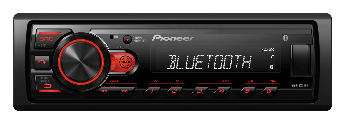 PIONEER C.d Player Car MVH-S235BT Deckless
