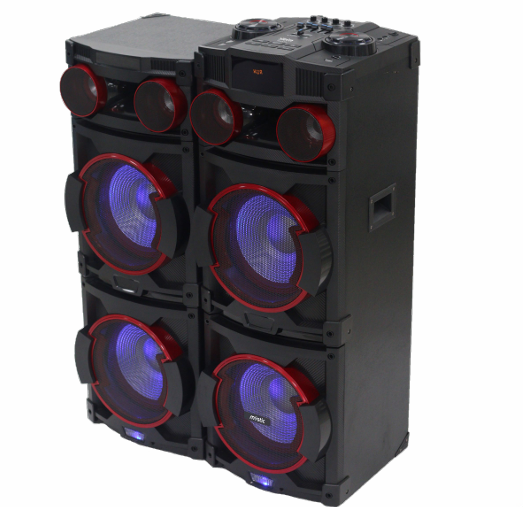 MYSTIC Speaker Box 12" MY-PS497 Dual Pair Bluetooth