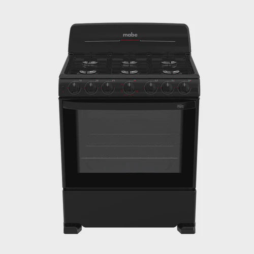 MABE Stove 6 Burner 30" EM7620BAPN EM7620N Black