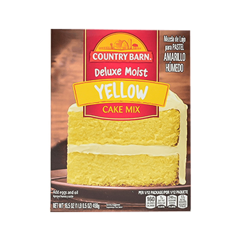 COUNTRY BARN Yellow Cake Mix 15.25OZ 432G