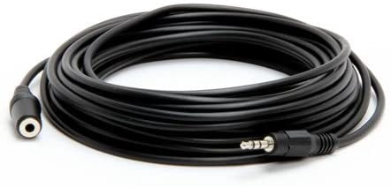 TECH CRAFT Lead 3.5MM Male Stereo to 3.5MM Female Stereo 25' CSTER-25MF