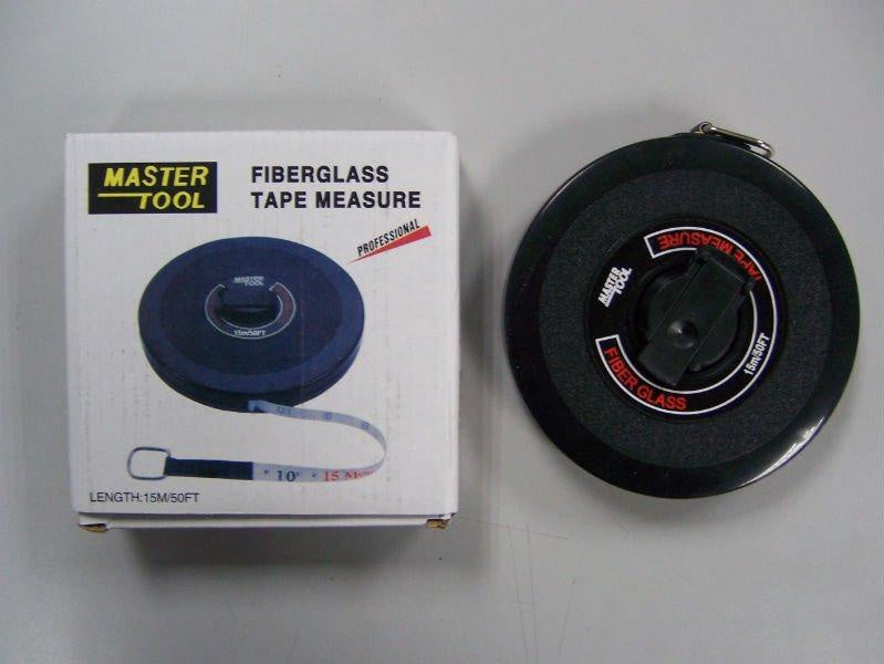 MASTERTOOL Measuring Tape 15M 50FT Fiberglass