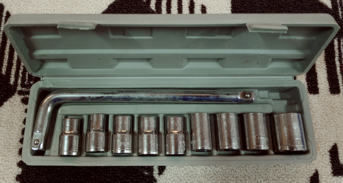 Socket Set 10PS Ctw 1810 Socket Wrench