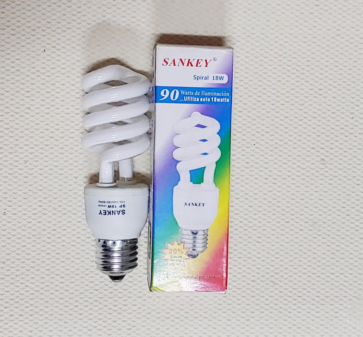 Bulb Energy Sankey 110V 18W Ch Spiral