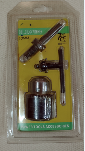 Chuck Drill Kit 1/2" (13MM) Green & Yellow Pack