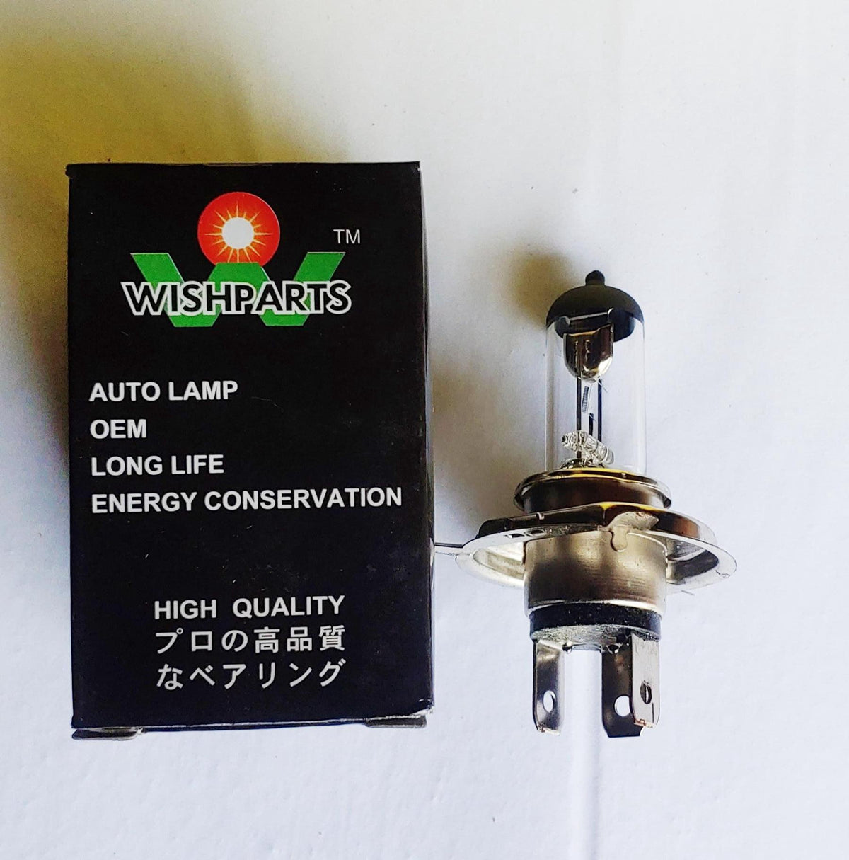 M/CYCLE Bulb 12V Halogen 35W/35W H4 P43T 38 Wishparts