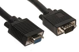 AGILER Computer Cable Vga Male to Female 6' Extension AGI-1341A