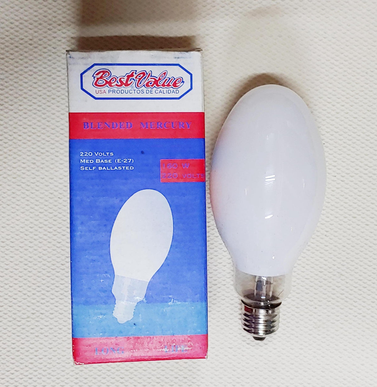 BEST VALUE Bulb Mercury Vapour 160W 220V E32192