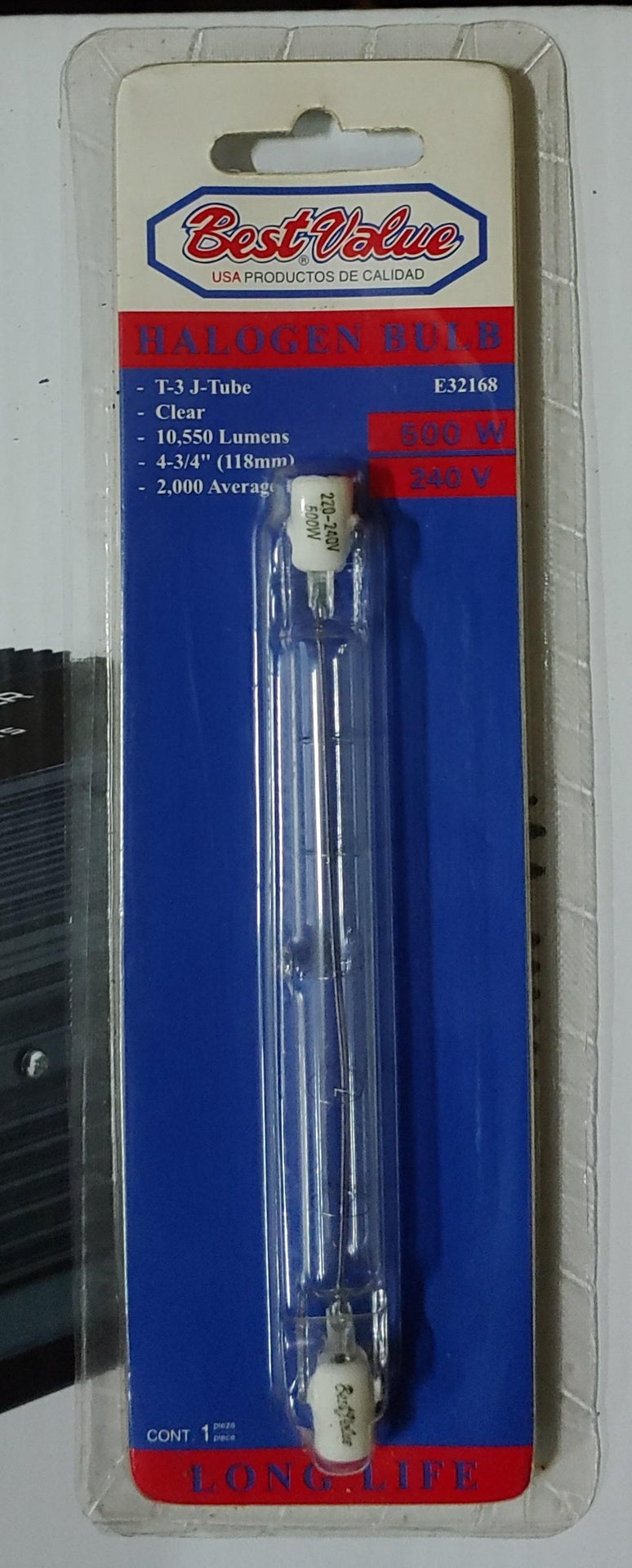 BEST VALUE Lamp Tube Halogen 110V 500W E32168 240V Tube