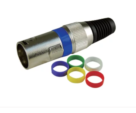 NIPPON AMERICA Plug Xlr M MX-75 Hexagon Cap Mix Colors Na