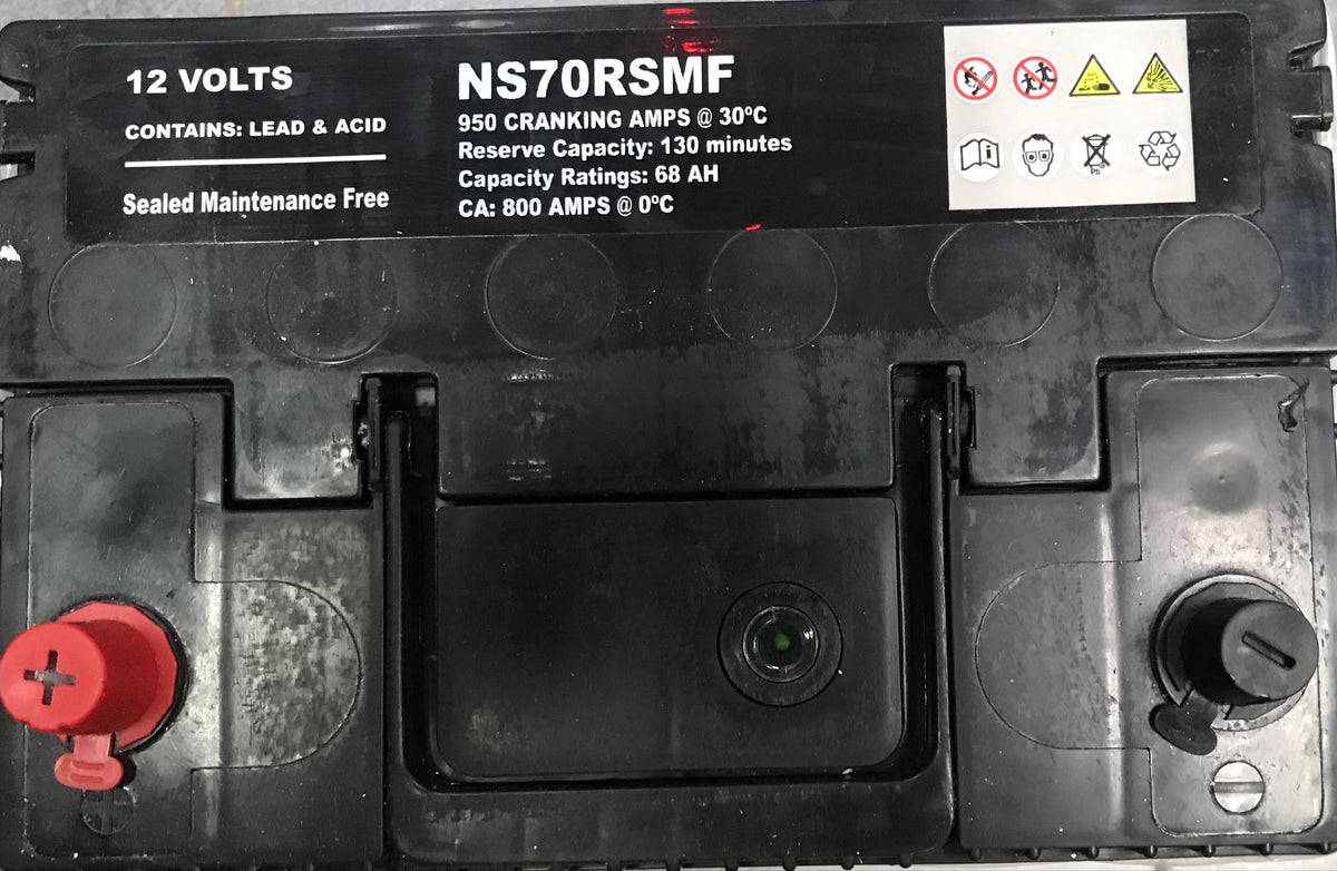 POWERMASTER Battery 14 Pl. NS70RSMF 950CA 68AH (NS70RH)