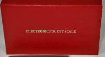 Scale Pocket Gold Electronic Constant 500 Red Box