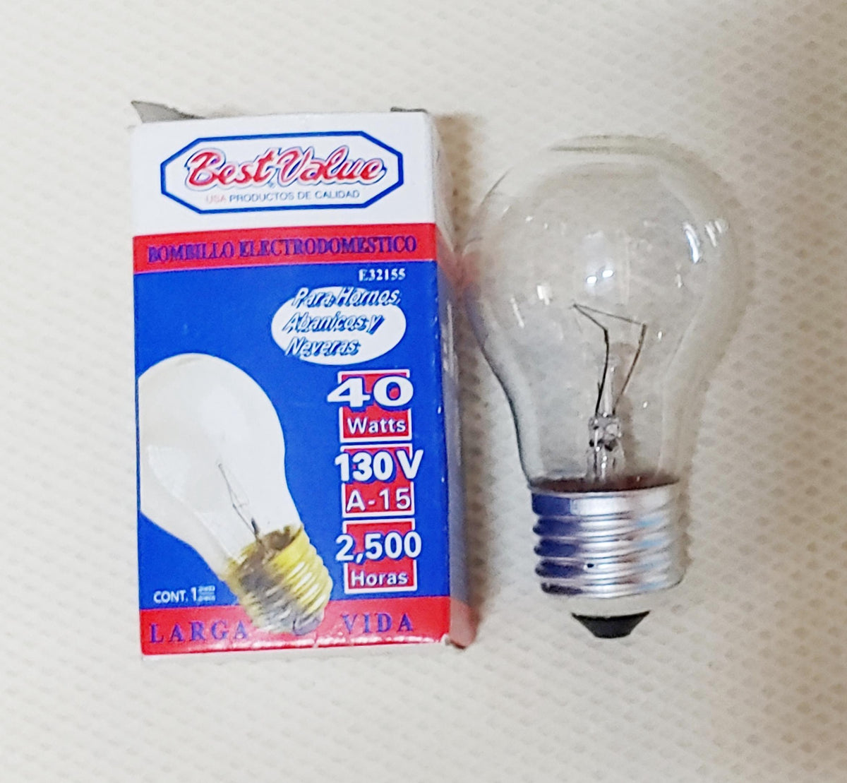 BEST VALUE Bulb Appliance Fridge 110V 40W E32155