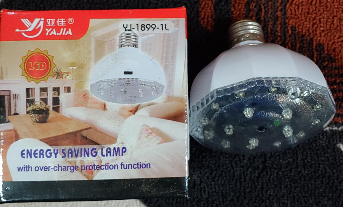 Bulb Rechargeable Yajia YJ-1899-1L 18LED