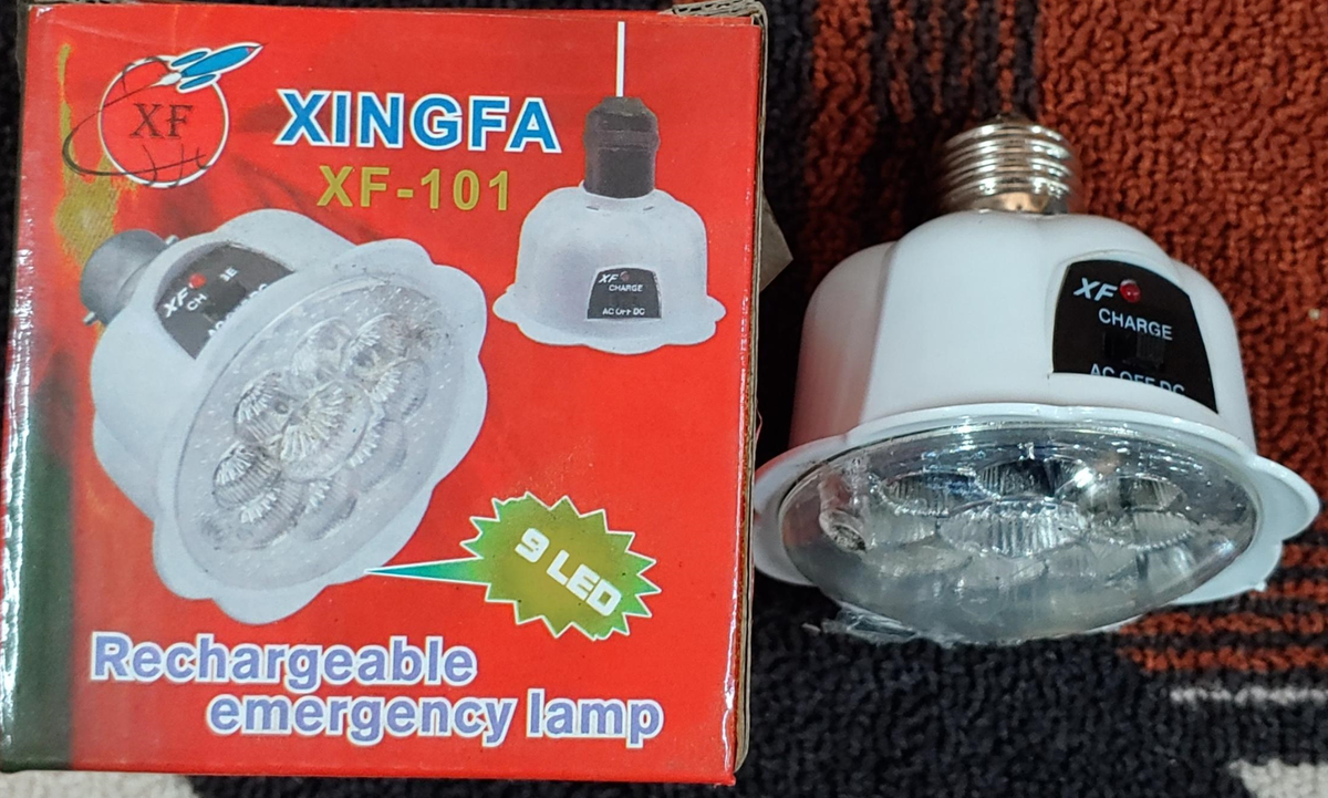 Bulb Rechargeable LED Xingfa XF-101 9 LED