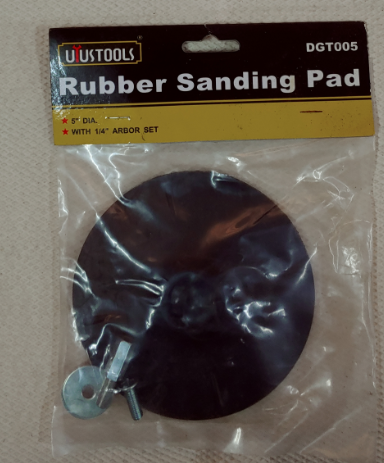 Backing Pad 5" Rubber Uyustools DGT005