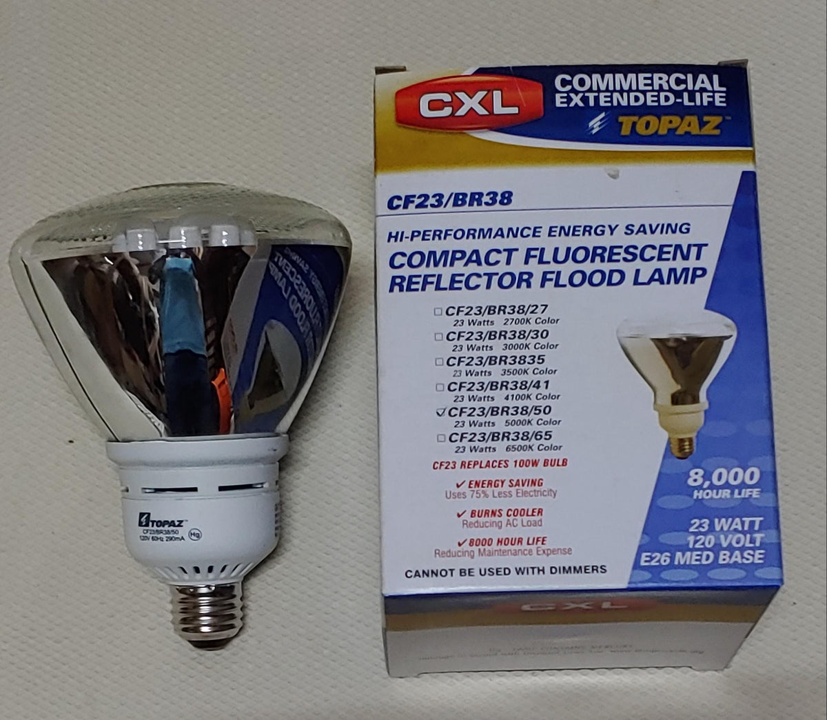 Bulb Energy Spot 23W 110V Cxl CF23/BR38