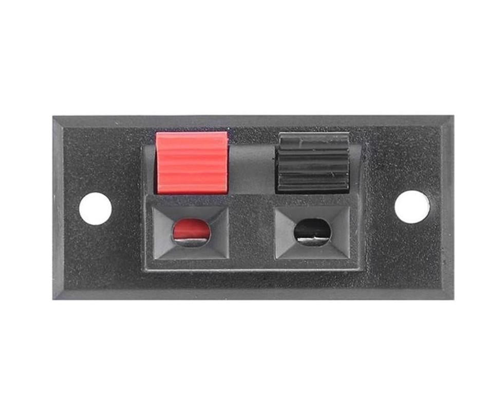 BLASTKING Speaker Terminal Small Rectangle I-ST358-2 PRESS-IN Slim