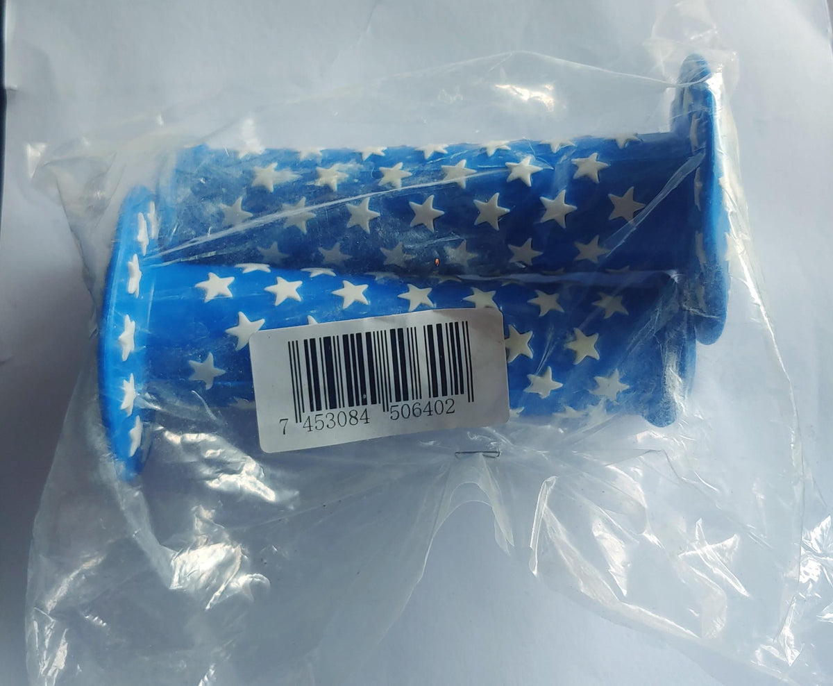 Bicycle Handle Grip Star Design Rubber Colour