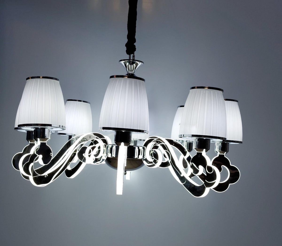 Chandelier LED P8012-8 with Remote Control