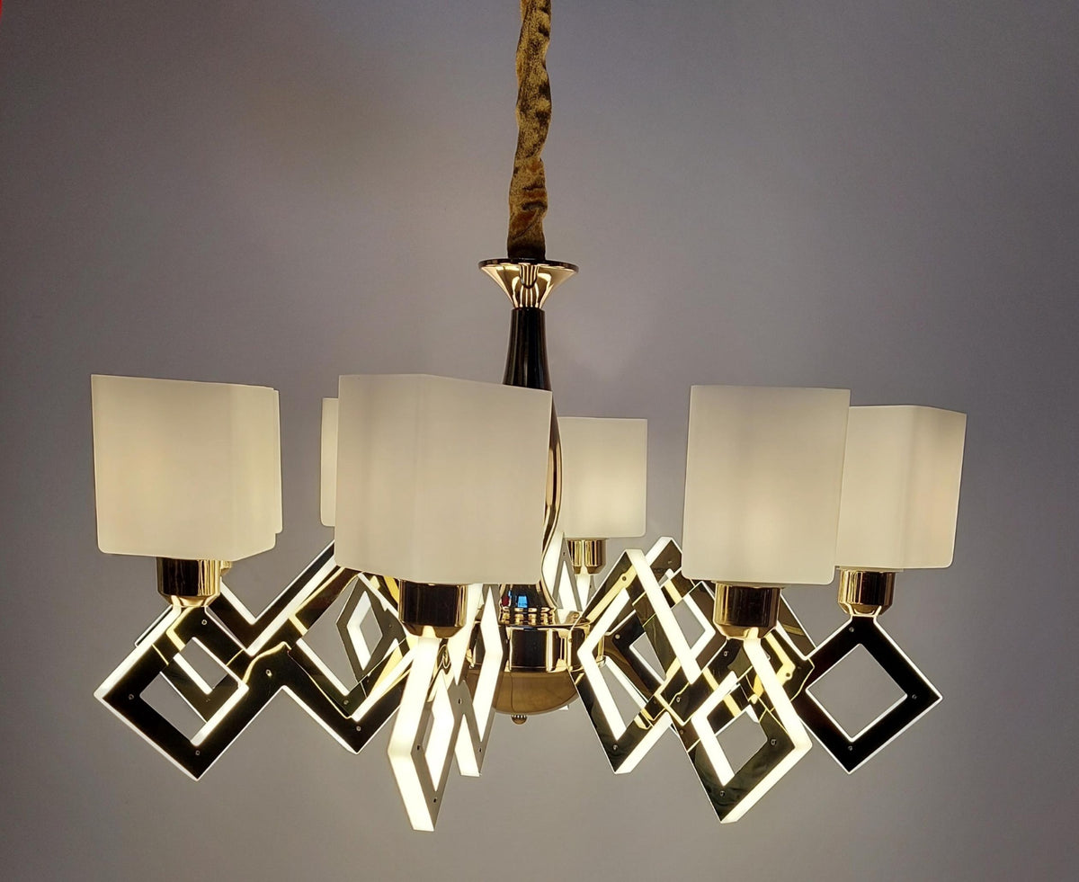 Chandelier LED P8029-8 with Remote Control