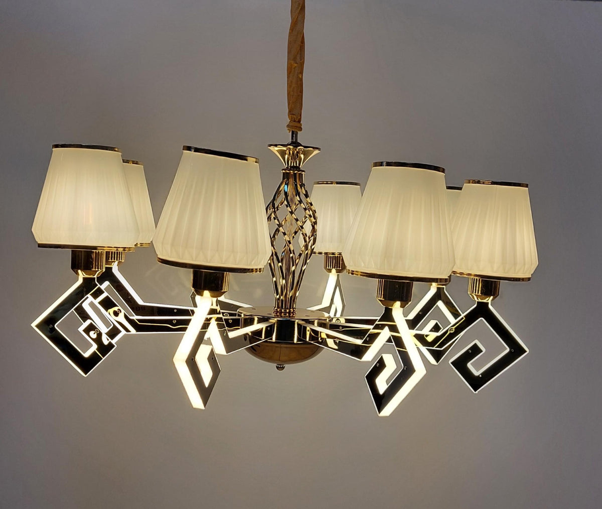 Chandelier LED P8054-8 with Remote Control