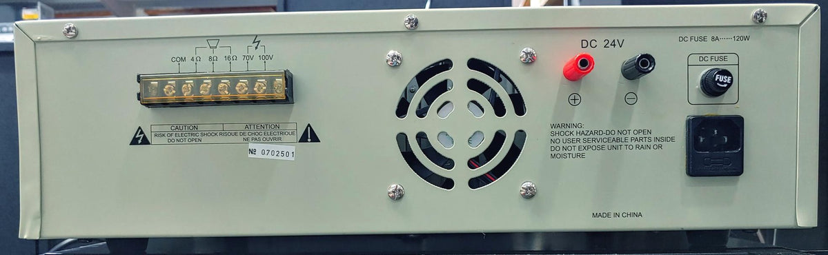 BLASTKING Amplifier Pa I-72BPA90CD W/C.D 120W