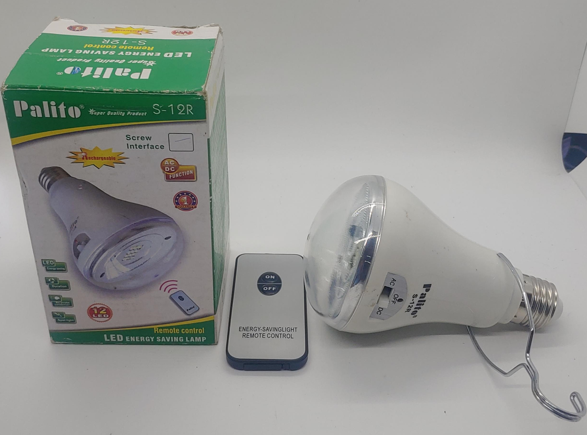 PALITO Bulb Energy LED S-12R with Remote