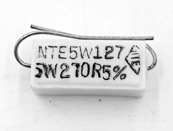 Resistor 5W - 270R 5% NTE5W127 R1S9D#6