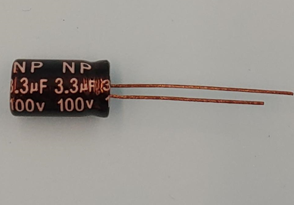 Capacitor N.p 100V 3.3UF R2S3D#60