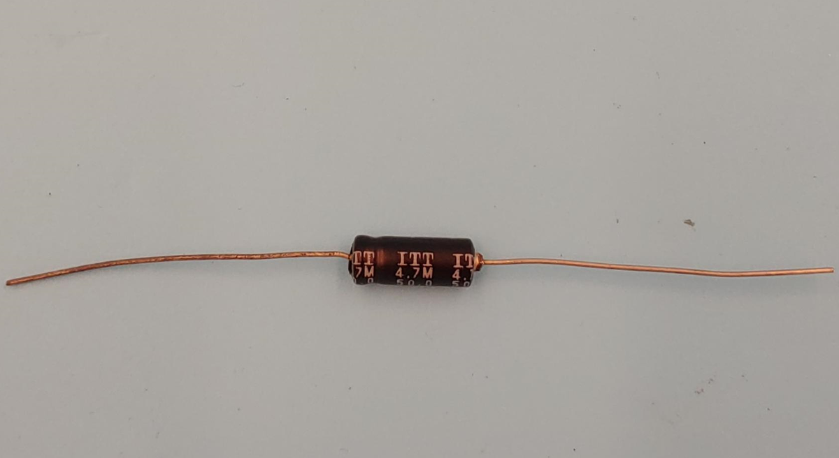 Capacitor 50V 4.7UF R2S3D#60