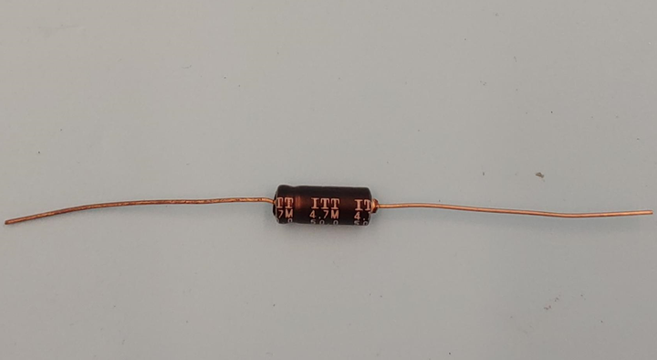 Capacitor 50V 4.7UF R2S3D#60