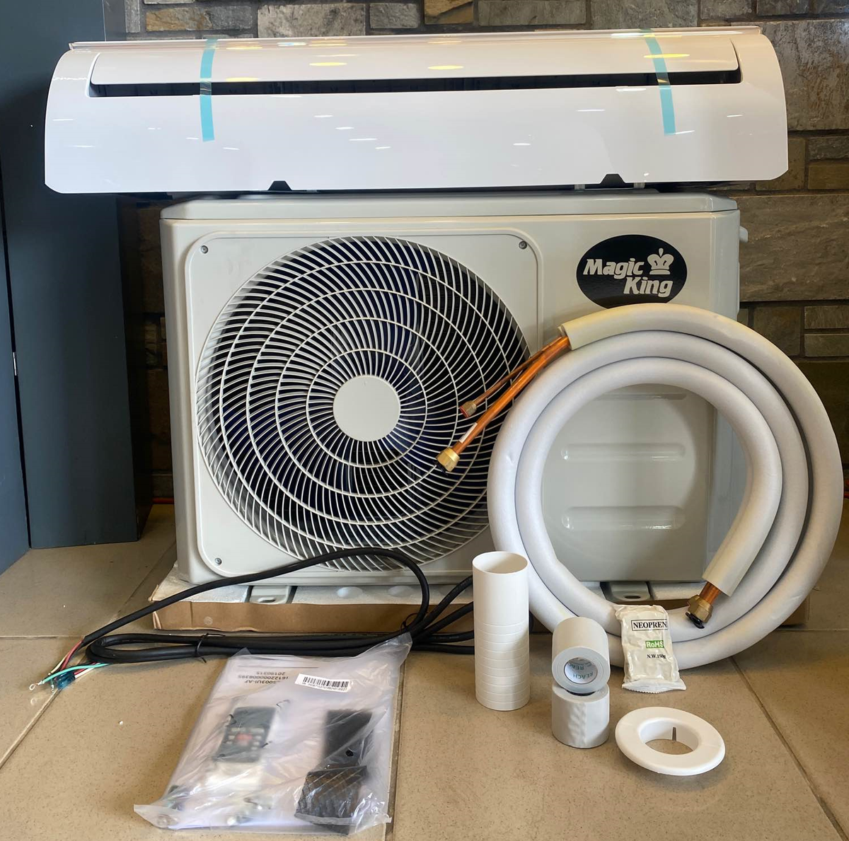 MAGIC KING Air Conditioner 18000BTU Inverter 220V Split MSAFC-17CRDN1-NP0W