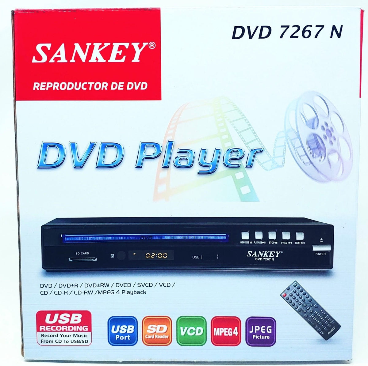 SANKEY Dvd Dvd 7267 N