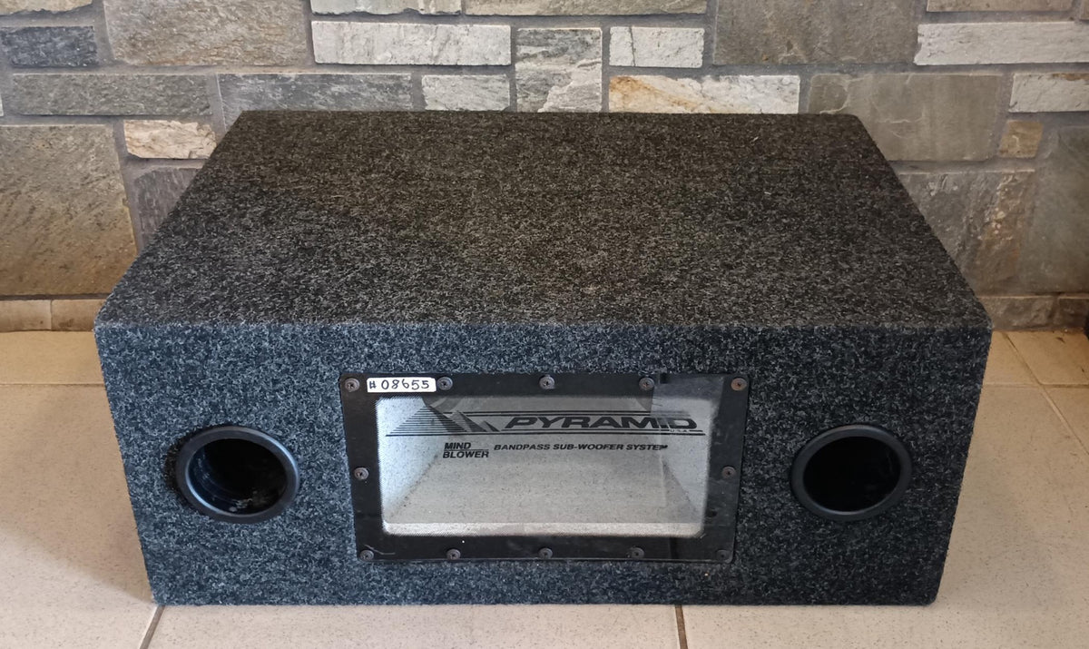 PYRAMID Speaker Box Bandpass 8" Double