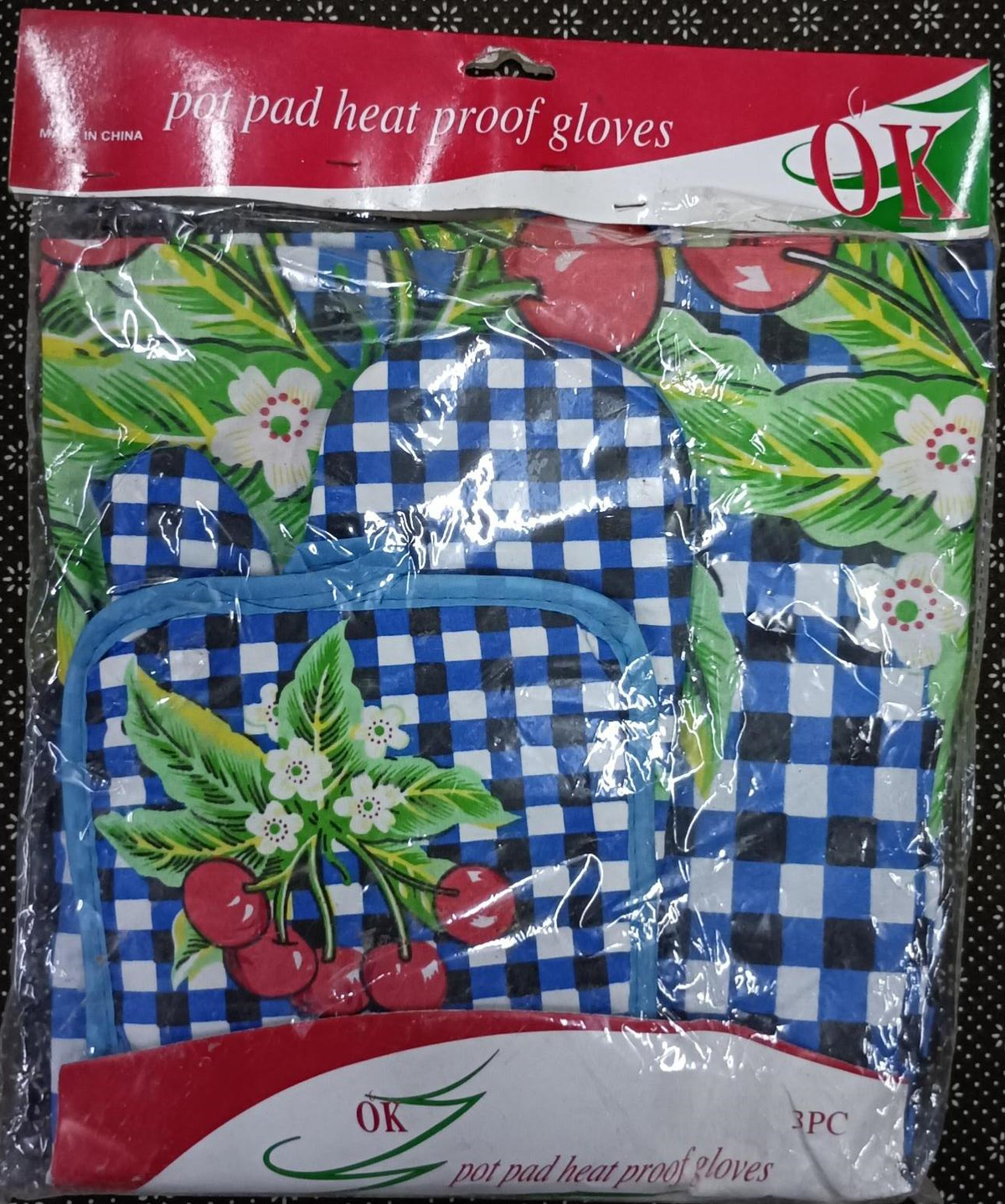 Pot Holder Set 3PCS JR-468