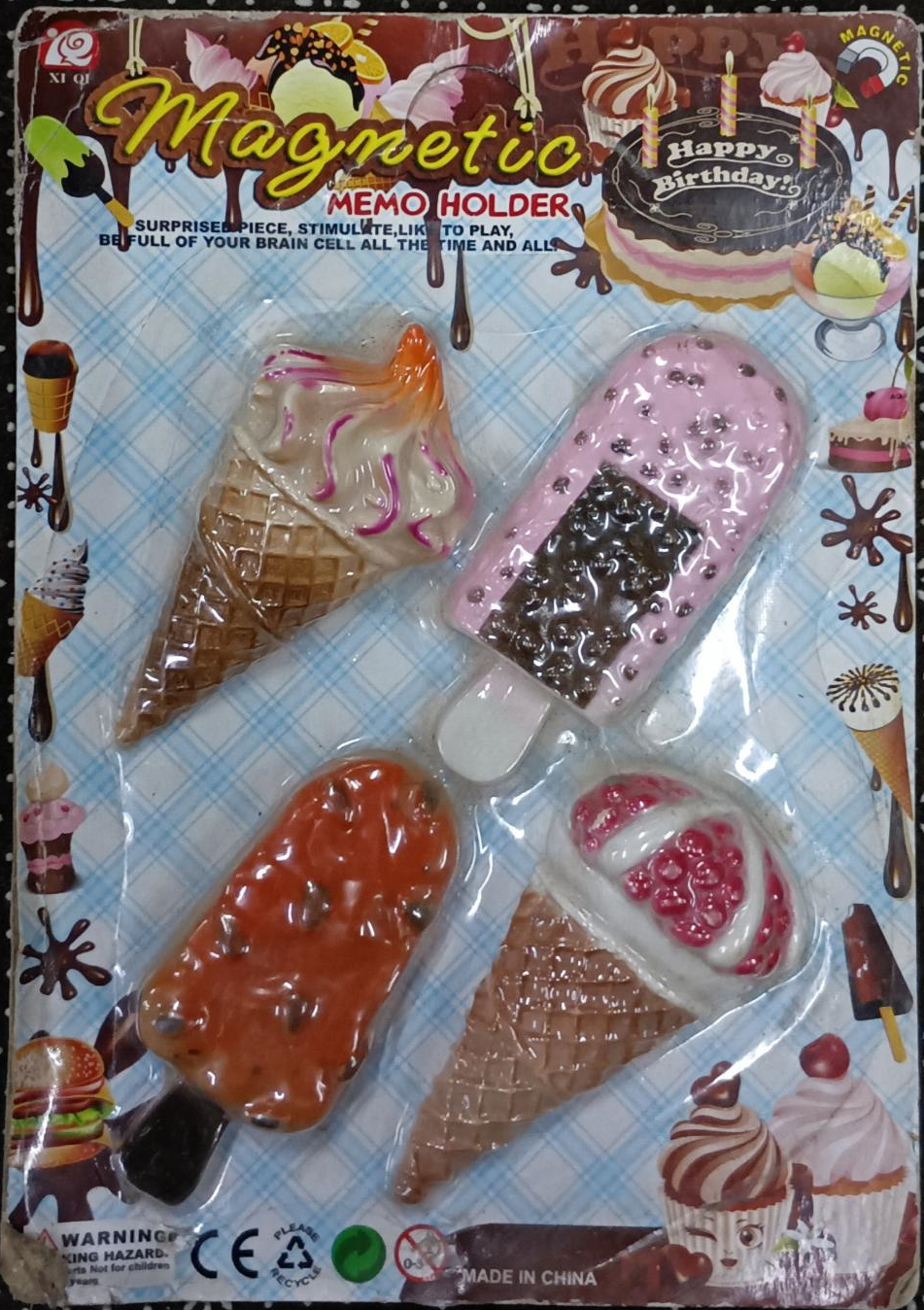Fridge Magnetic Stickers 4PCS FR8633 Xi Qi